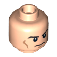 Lego hlava, tělová světlá (4662141)